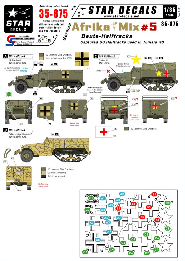 1/35 二战德国非洲军团"突尼斯1943年"(5) - 点击图像关闭