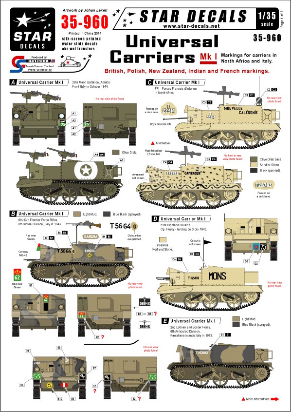 1/35 二战盟军通用履带运输车