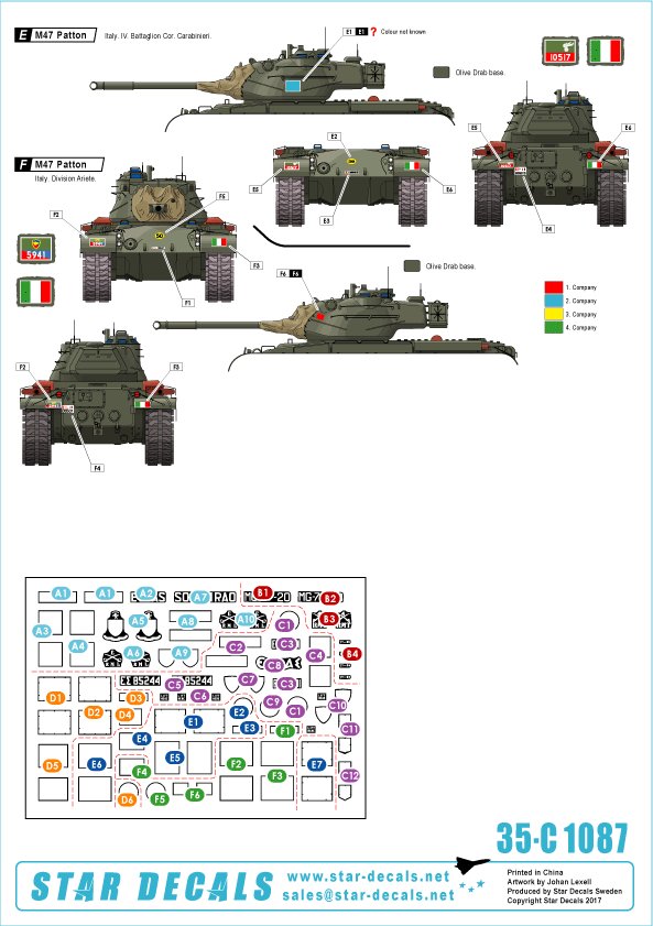 1/35 现代北约 M47 巴顿主战坦克"希腊/意大利/葡萄牙" - 点击图像关闭