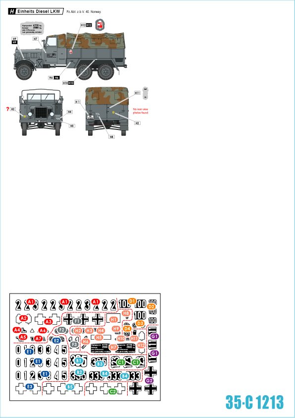 1/35 二战德国坦克战车"挪威与芬兰战线"(1)"一号, 二号, 三号战车" - 点击图像关闭