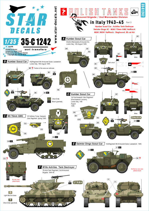 1/35 二战波兰坦克战车"意大利战线1943-45年"(3)