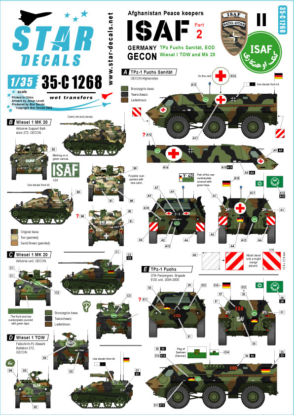 1/35 国际安全援助部队(2)"驻阿富汗德国军团" - 点击图像关闭