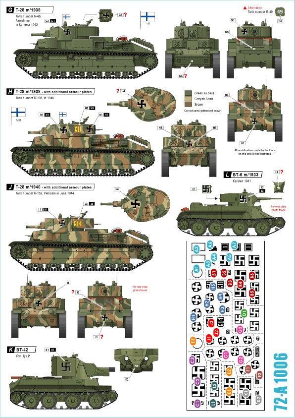 1/72 二战芬兰坦克(2) - 点击图像关闭