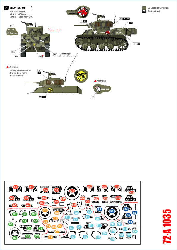 1/72 二战美国 M5A1 斯图亚特轻型坦克"诺曼底登陆1944年"