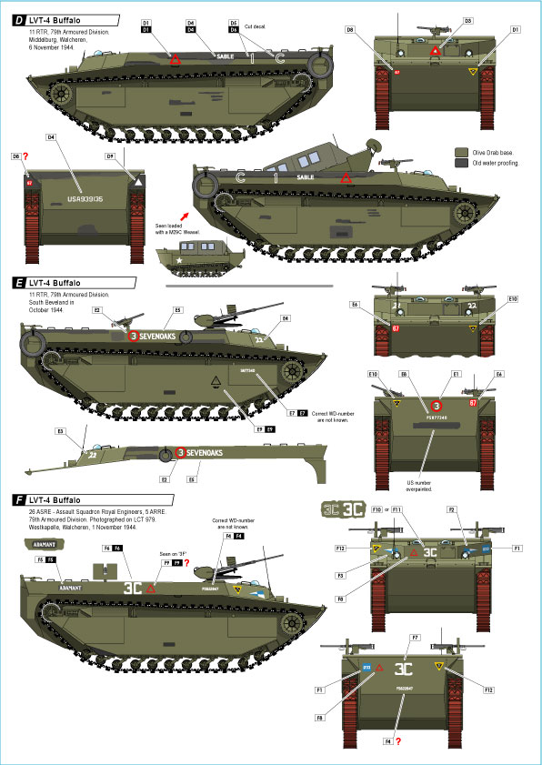 1/72 二战英国 LVT-4 水牛两栖装甲车"荷兰战线1944-45年" - 点击图像关闭