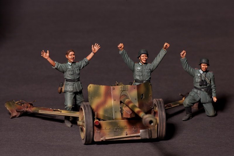 1/35 二战德国反坦克炮兵小队 - 点击图像关闭
