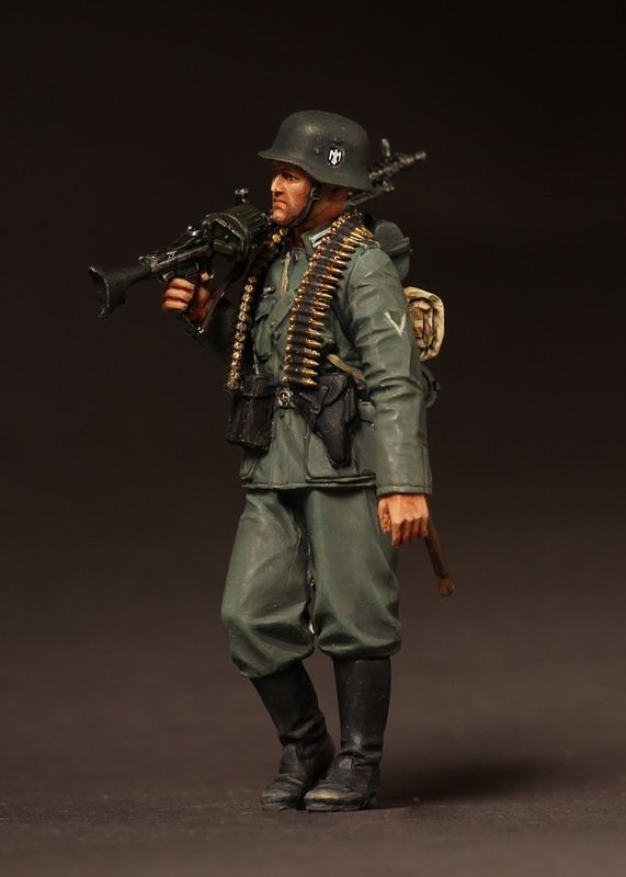 1/35 二战德国步兵机枪手(8) 1939-42 - 点击图像关闭