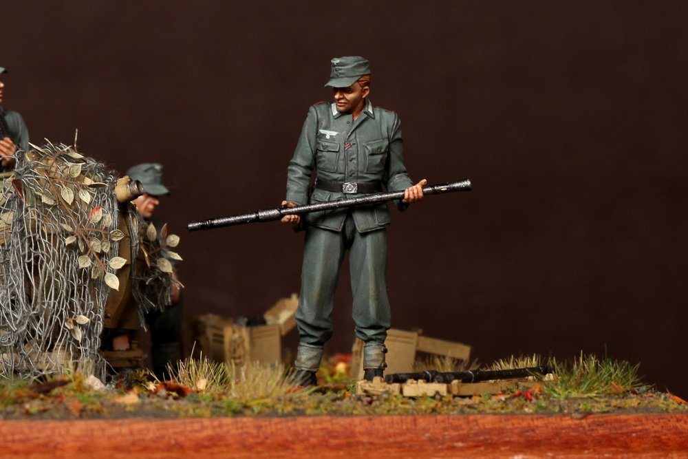 1/35 二战德国防空炮兵小队1944-45年(5人)