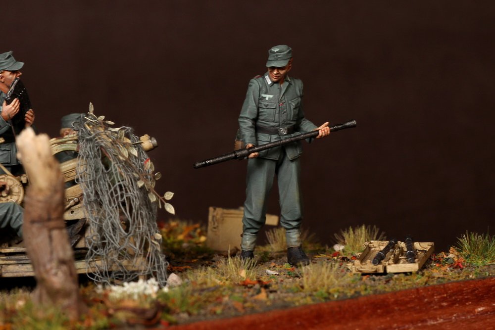 1/35 二战德国防空炮兵小队1944-45年(5人)