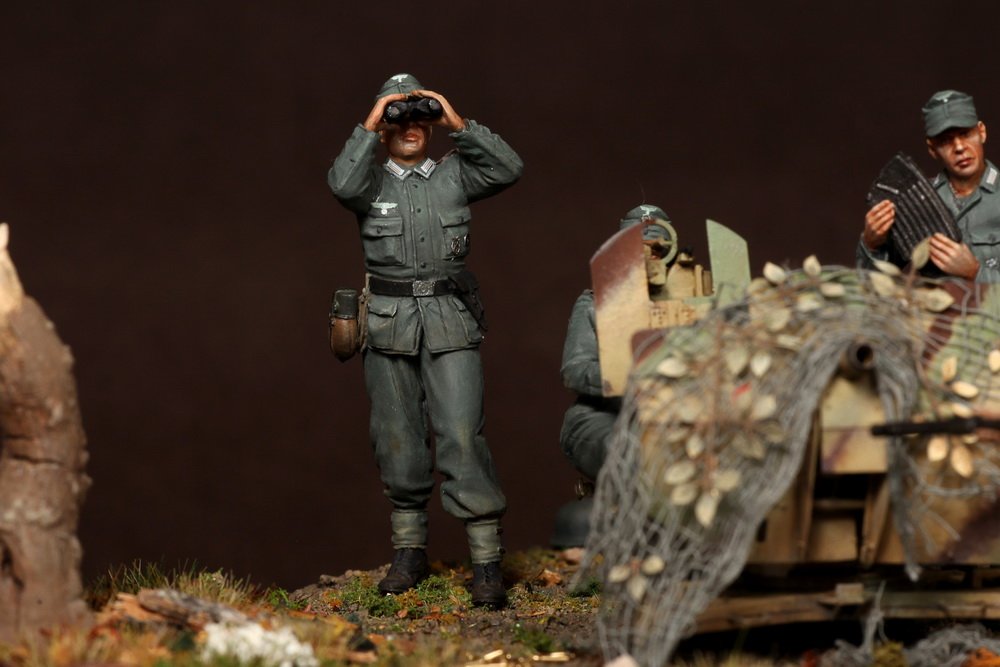 1/35 二战德国防空炮兵小队1944-45年(5人)