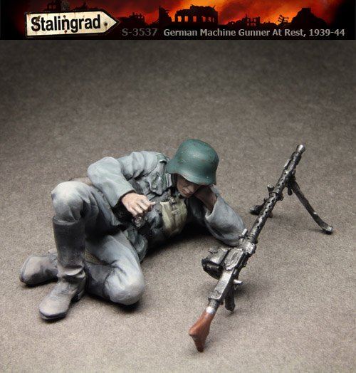 1/35 二战德国步兵小队休息(10人)