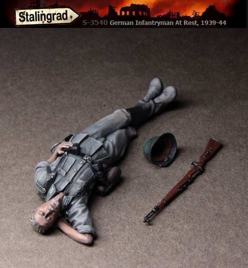 1/35 二战德国步兵小队休息(10人) - 点击图像关闭