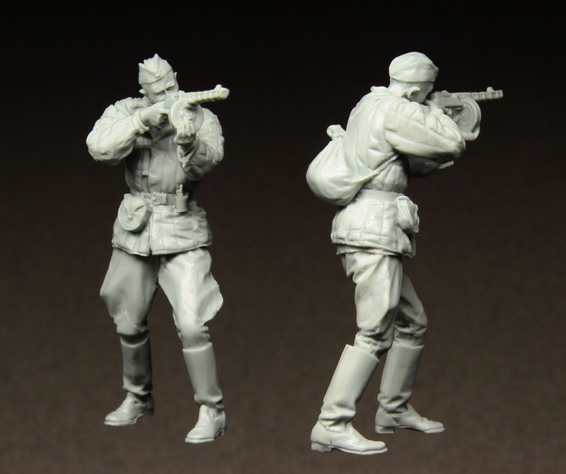 1/35 二战俄罗斯步兵(1) - 点击图像关闭