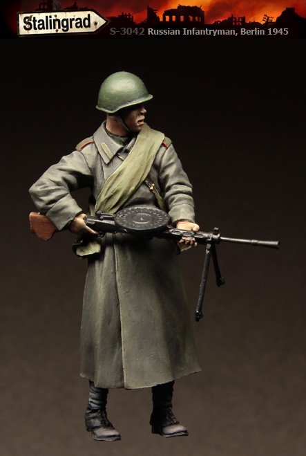 1/35 二战俄罗斯步兵(2) - 点击图像关闭