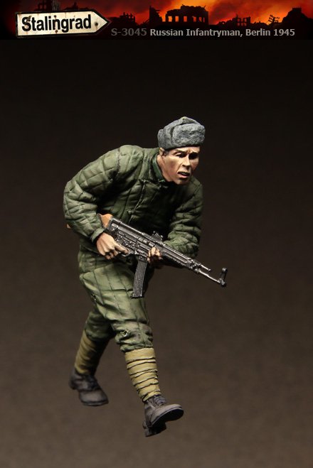 1/35 二战俄罗斯步兵(5)