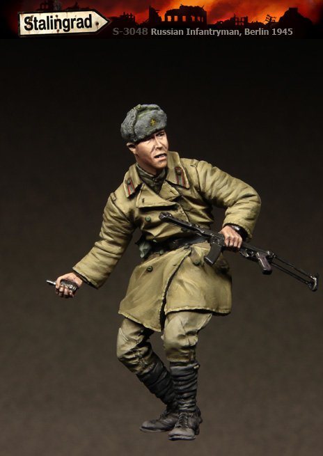 1/35 二战俄罗斯步兵(8)