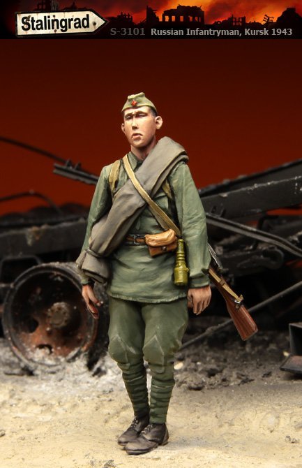 1/35 二战俄罗斯步兵"库雷克1943年"(1)