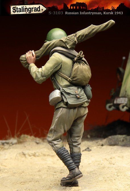 1/35 二战俄罗斯步兵"库雷克1943年"(3)