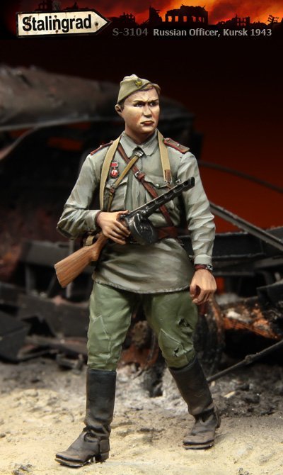 1/35 二战俄罗斯步兵"库雷克1943年"(4) 1/35 二战俄罗斯步兵"库雷克1943年"(4)