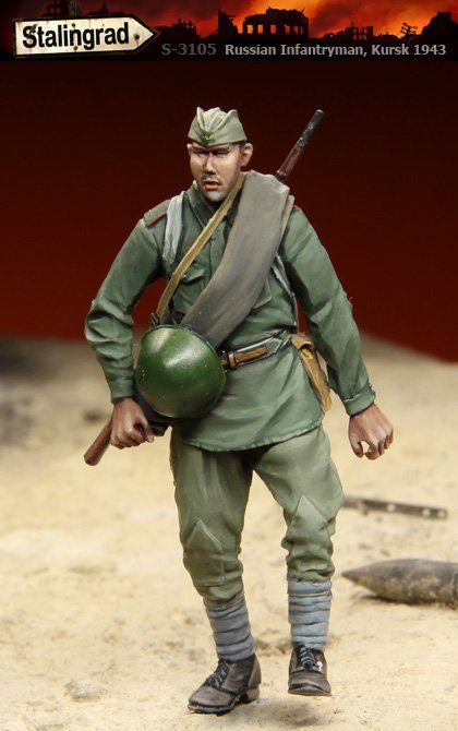1/35 二战俄罗斯步兵"库雷克1943年"(5) 1/35 二战俄罗斯步兵"库雷克1943年"(5)