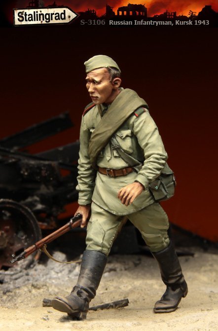1/35 二战俄罗斯步兵"库雷克1943年"(6) 1/35 二战俄罗斯步兵"库雷克1943年"(6)