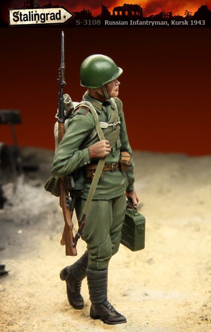 1/35 二战俄罗斯步兵"库雷克1943年"(8)