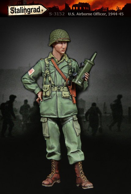 1/35 二战美国伞兵与德国战俘