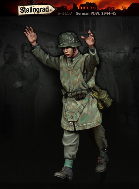 1/35 二战美国伞兵与德国战俘