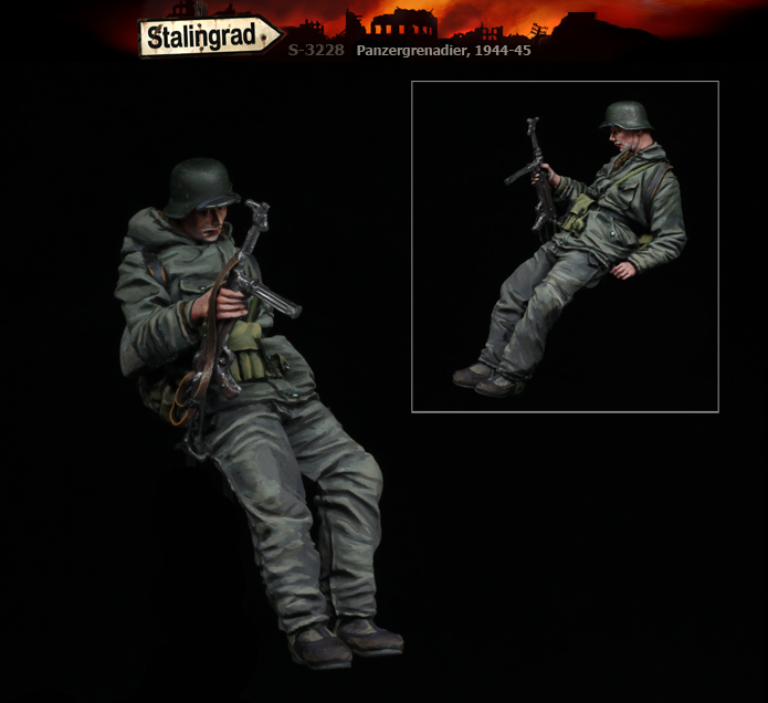 1/35 二战德国装甲掷弹兵