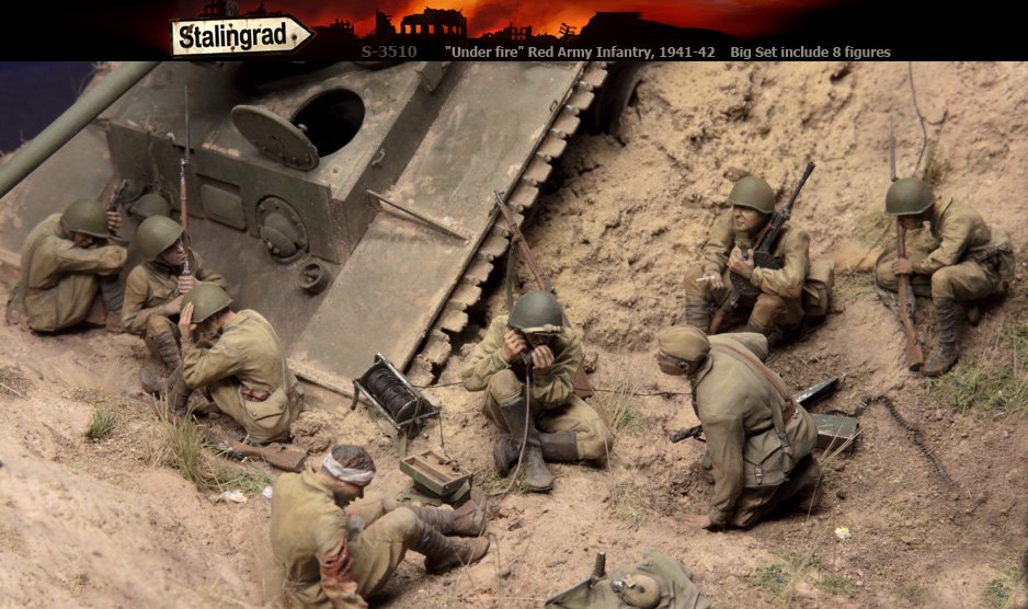 1/35 二战苏联红军小队 1941-42
