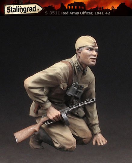 1/35 二战苏联红军军官 1941-42 - 点击图像关闭