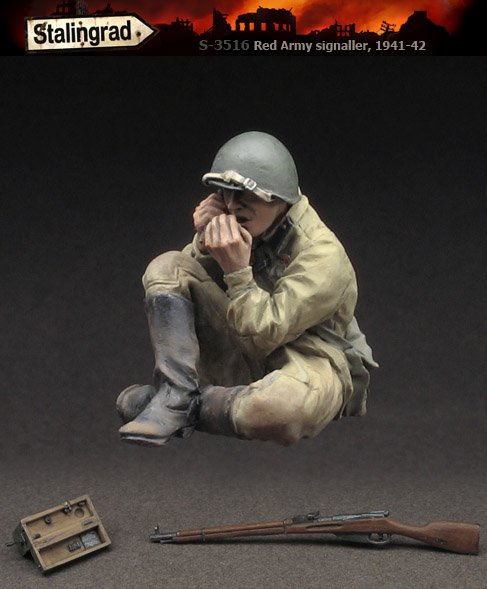 1/35 二战苏联红军通信兵 1941-42 - 点击图像关闭