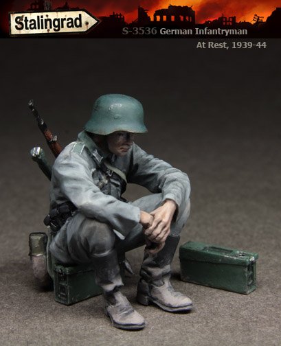 1/35 二战德国步兵休息 1939-44