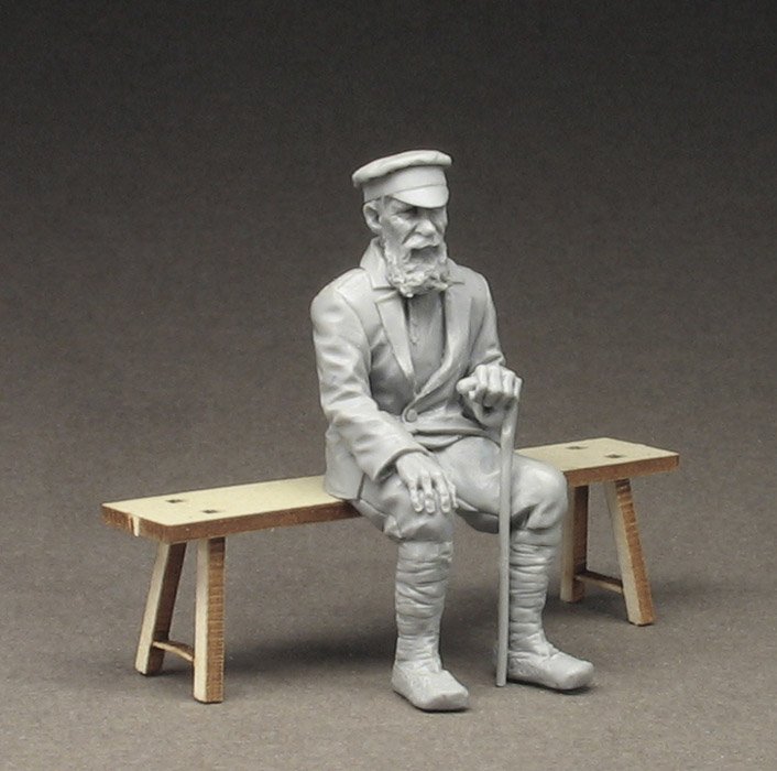 1/35 二战俄罗斯老年人