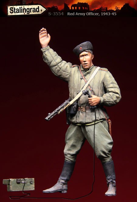 1/35 二战苏联红军军官 "1943-45年" - 点击图像关闭