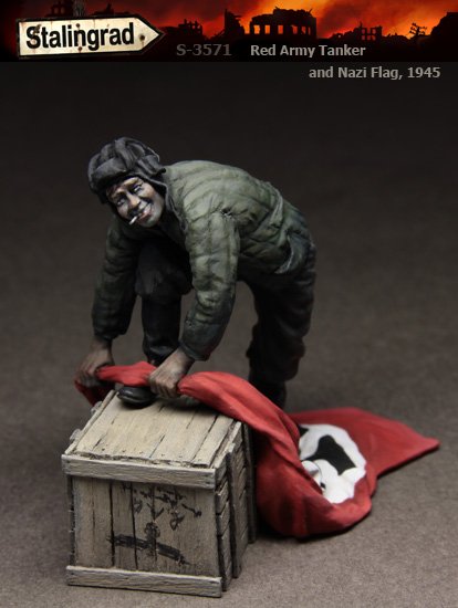 1/35 二战苏联红军坦克兵 1945 1/35 二战苏联红军坦克兵 1945