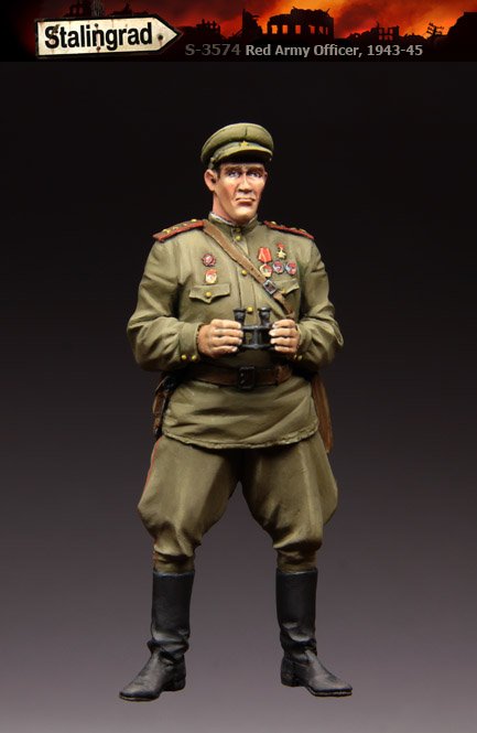 1/35 二战苏联红军军官(2) - 点击图像关闭