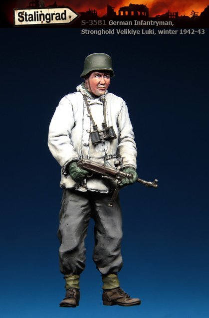 1/35 二战德国步兵小队 "1942-45年冬季" - 点击图像关闭