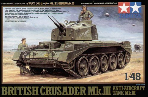 1/48 二战英国十字军战士防空坦克 Mk.III - 点击图像关闭
