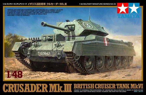 1/48 二战英国十字军战士巡航坦克 Mk.III