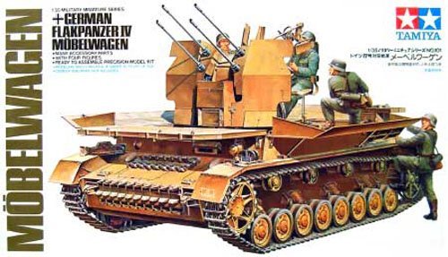 1/35 二战德国四号自行防空坦克"家具车"