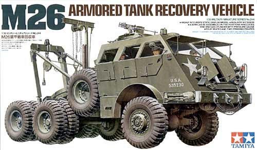 1/35 二战美国 M26 龙式装甲坦克抢救车 1/35 二战美国 M26 龙式装甲坦克抢救车