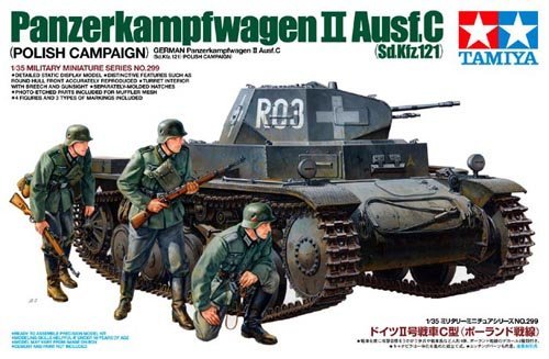 1/35 二战德国二号战车C型"波兰战役"