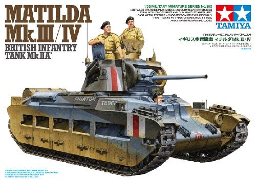 1/35 二战英国马蒂尔达步兵坦克 Mk.III/IV