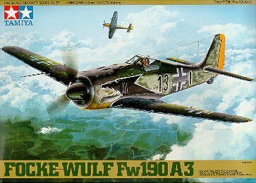 1/48 二战德国 Fw190A-3 福克武尔夫战斗机 1/48 二战德国 Fw190A-3 福克武尔夫战斗机