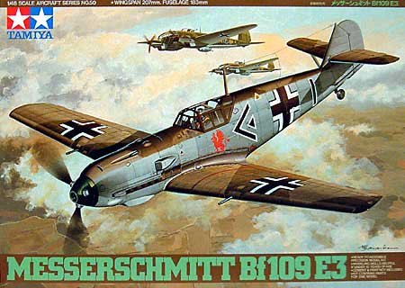 1/48 二战德国 Bf109E-3 梅塞施米特战斗机 1/48 二战德国 Bf109E-3 梅塞施米特战斗机