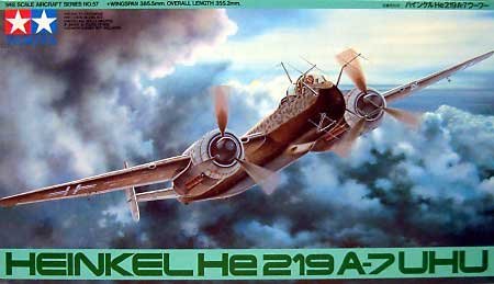 1/48 二战德国 He219A-7 UHU 亨克尔猫头鹰夜间战斗机