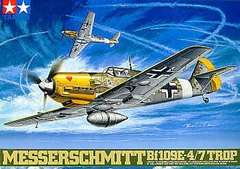 1/48 二战德国 Bf109E-4/7 Trop 梅塞施米特战斗机 - 点击图像关闭