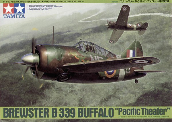 1/48 二战英国布鲁斯特 B-339 水牛战斗机 - 点击图像关闭