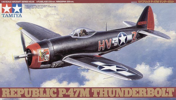 1/48 二战美国 P-47M 雷电战斗机 - 点击图像关闭